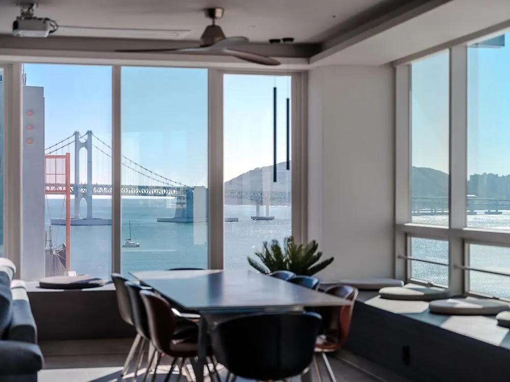 Feriehus Meomulda Ga Gwangan Poolvilla Busan Sydkorea